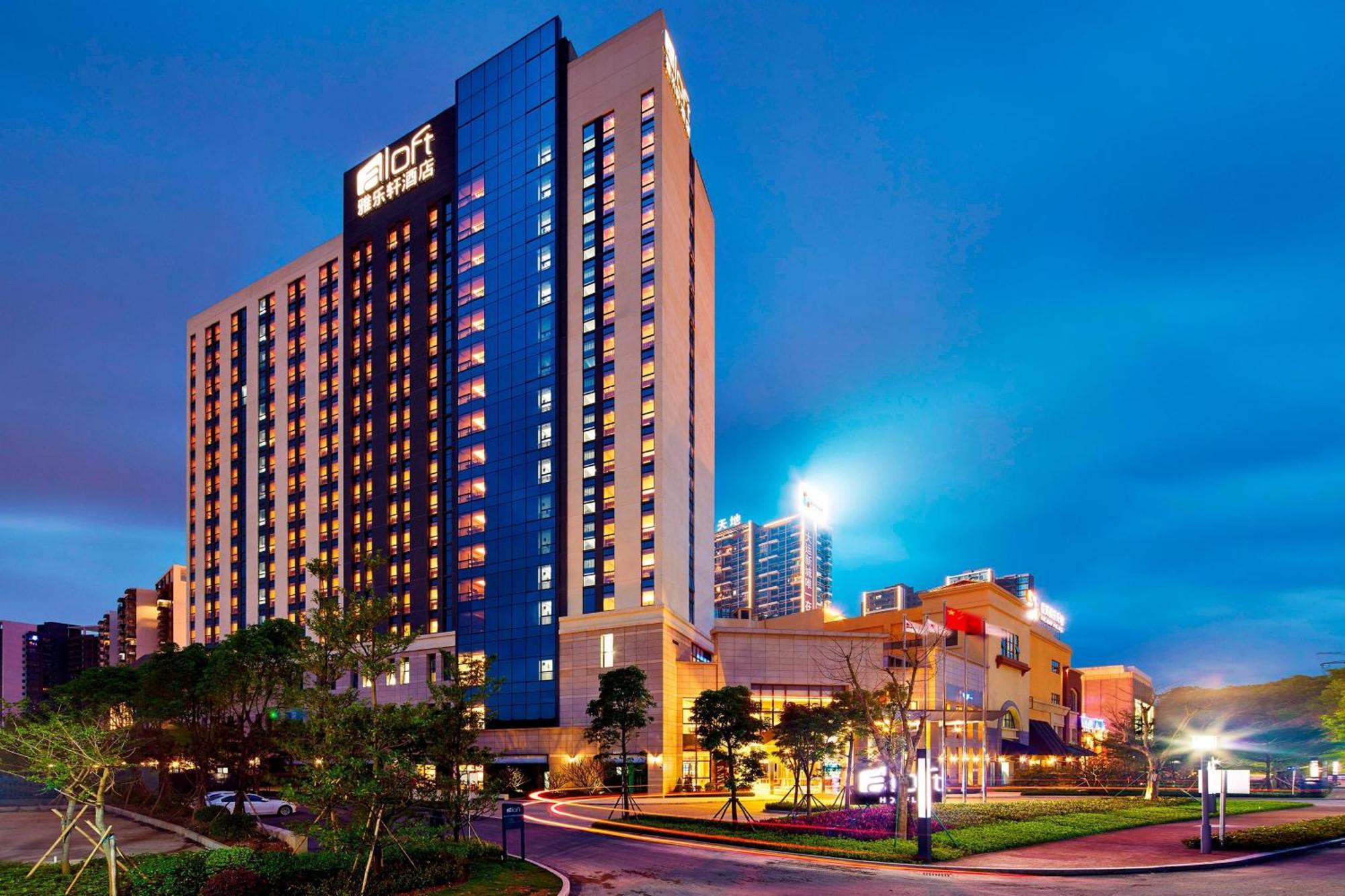 Aloft Dynamic Town Shenzhen Exterior foto