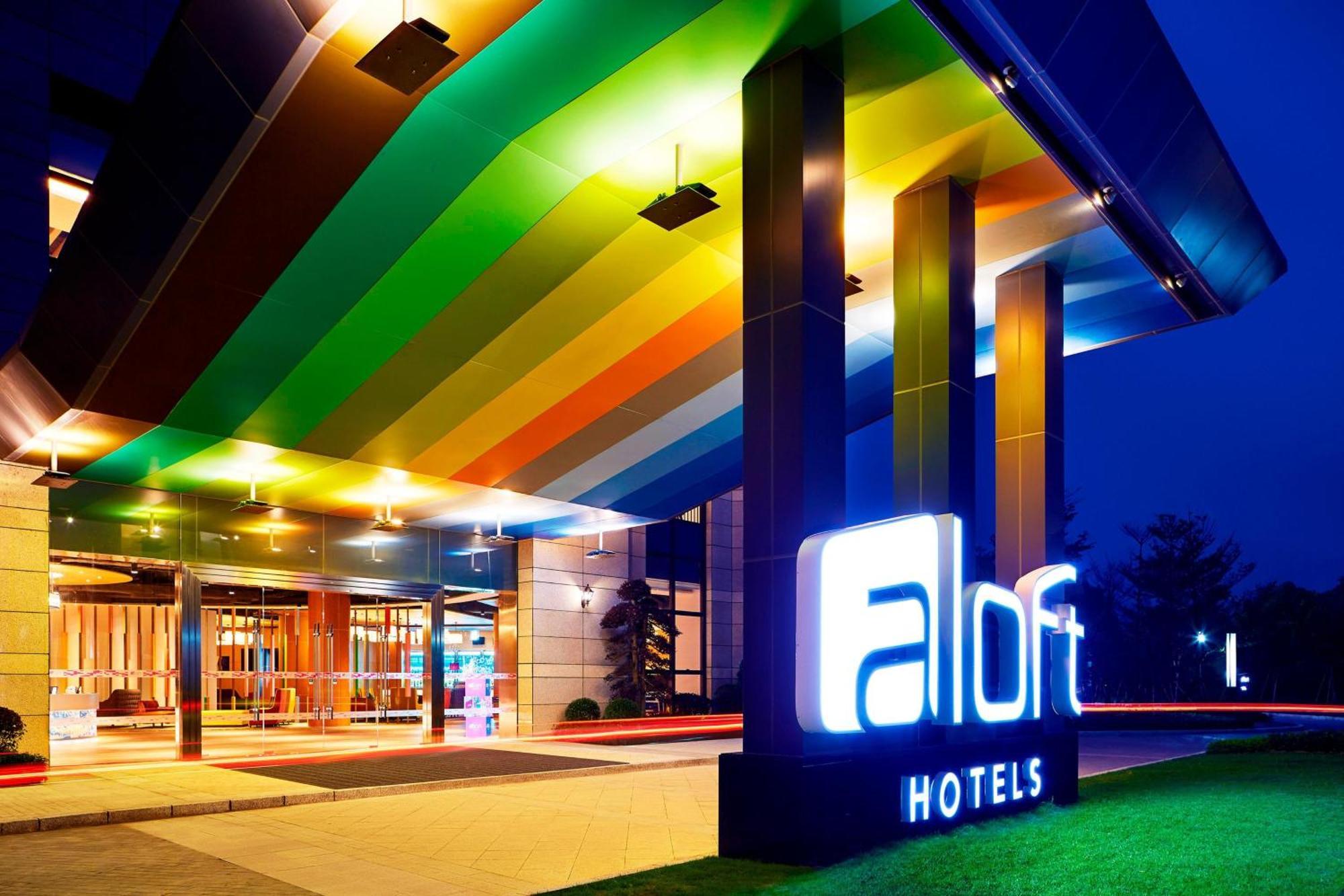 Aloft Dynamic Town Shenzhen Exterior foto