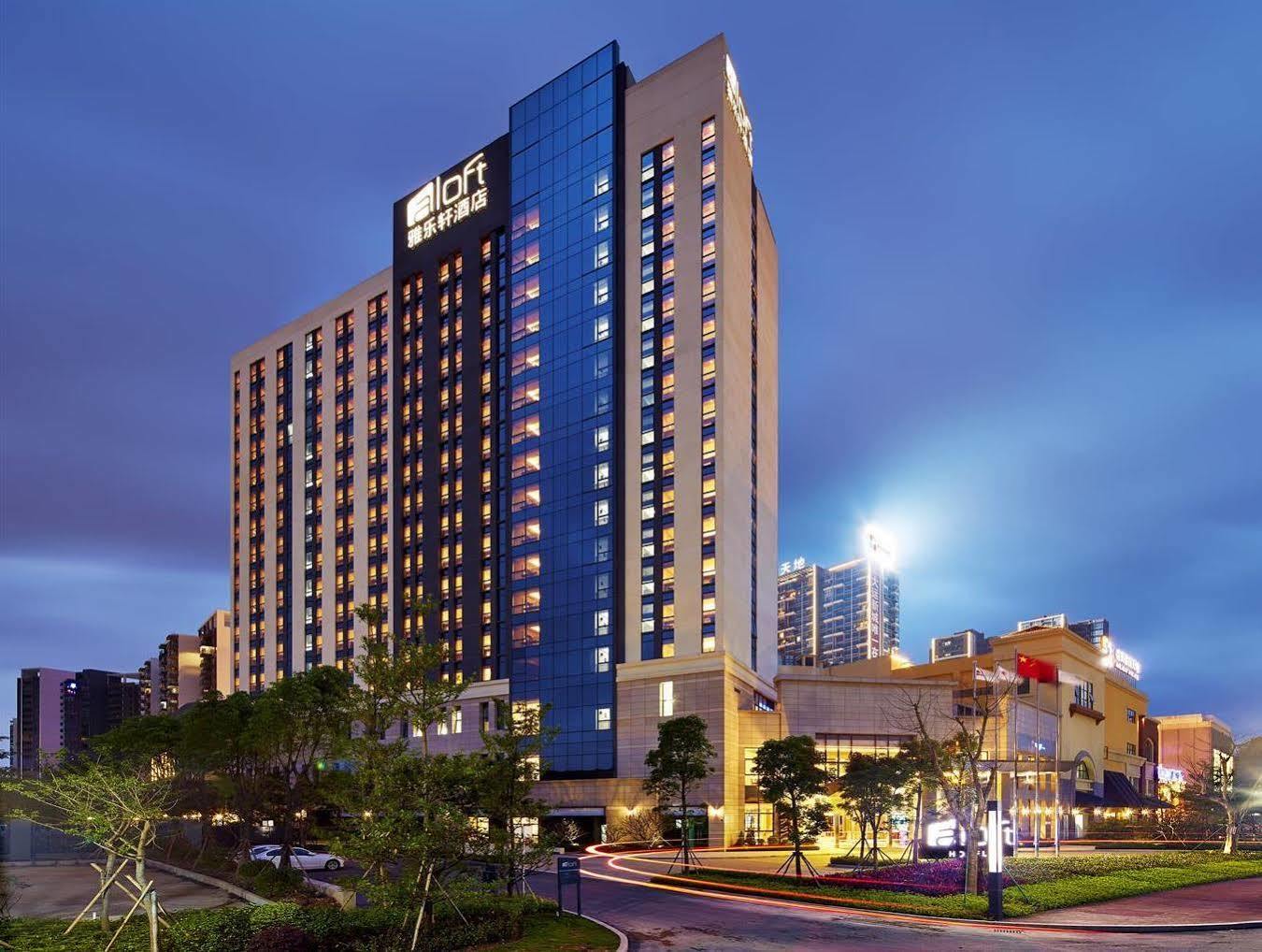Aloft Dynamic Town Shenzhen Exterior foto